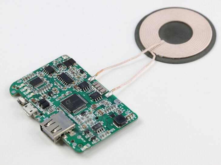 無線充移動電源方案