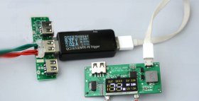 雙向QC3.0快充數顯移動電源方案